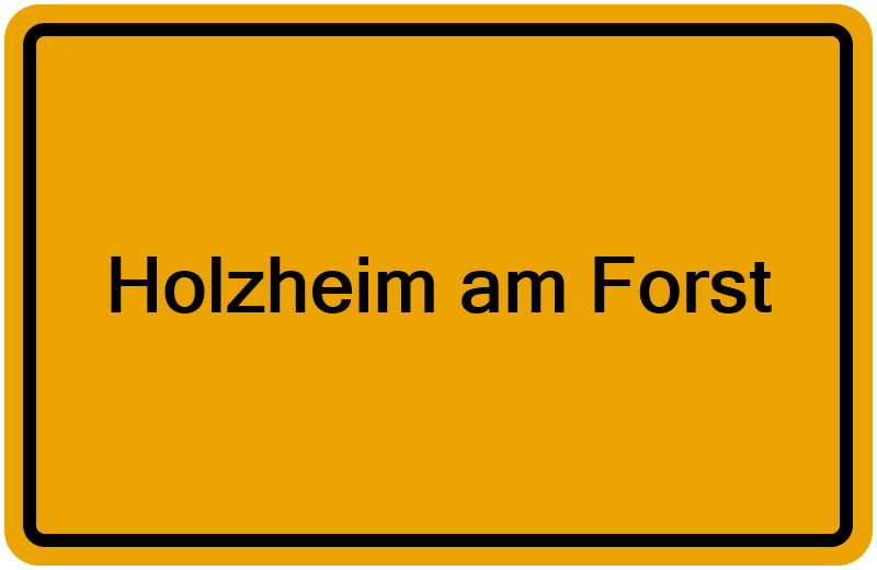 Handelsregisterauszug Holzheim am Forst